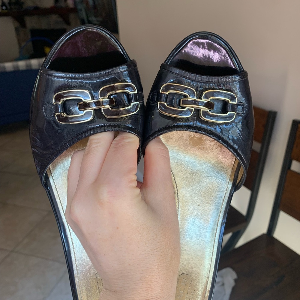 COACH Heels slip on  Women’s Size 9 - Picture 5 of 7